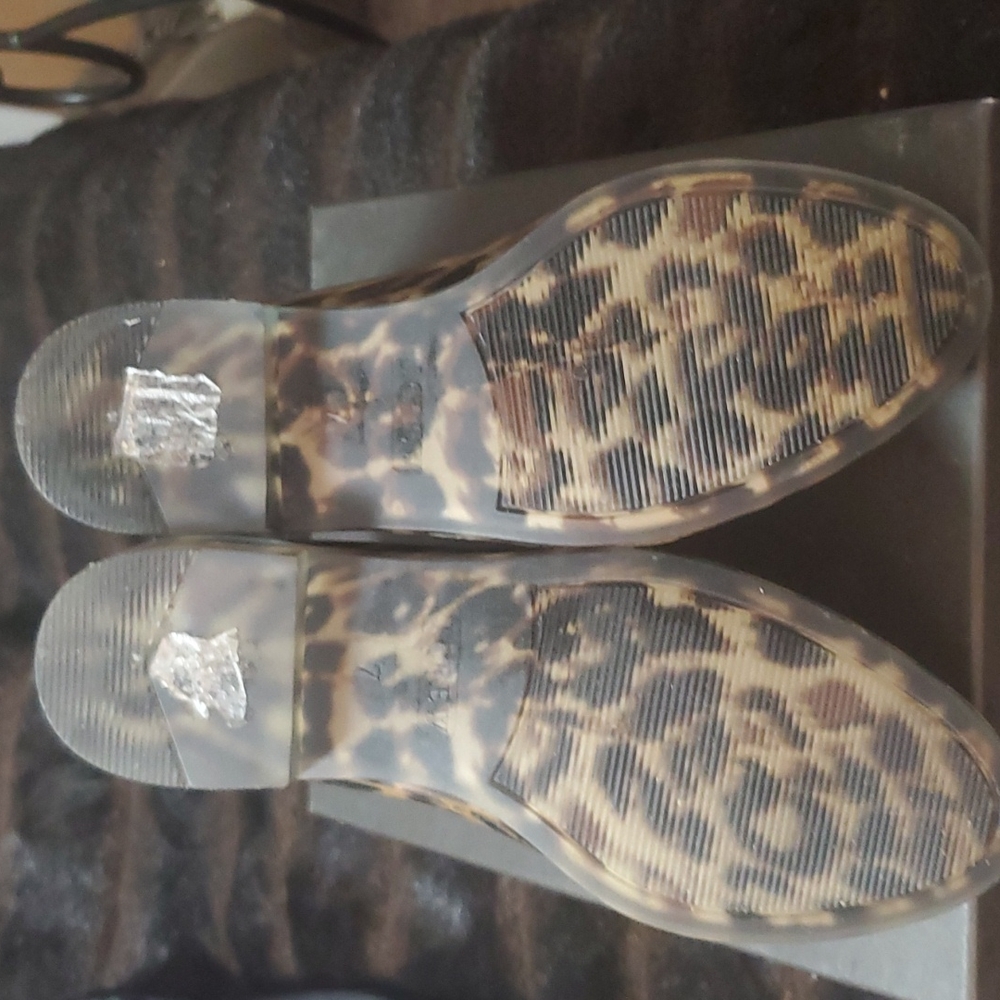 NWT- JCREW Chelsea Leopard Rain Boots - Picture 5 of 5